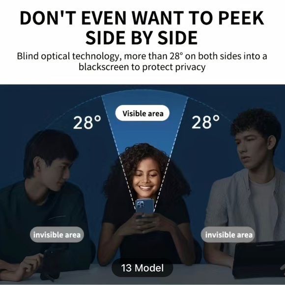 Glass privacy screen protector - Picture 5 of 9